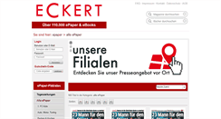 Desktop Screenshot of eckert-online.de